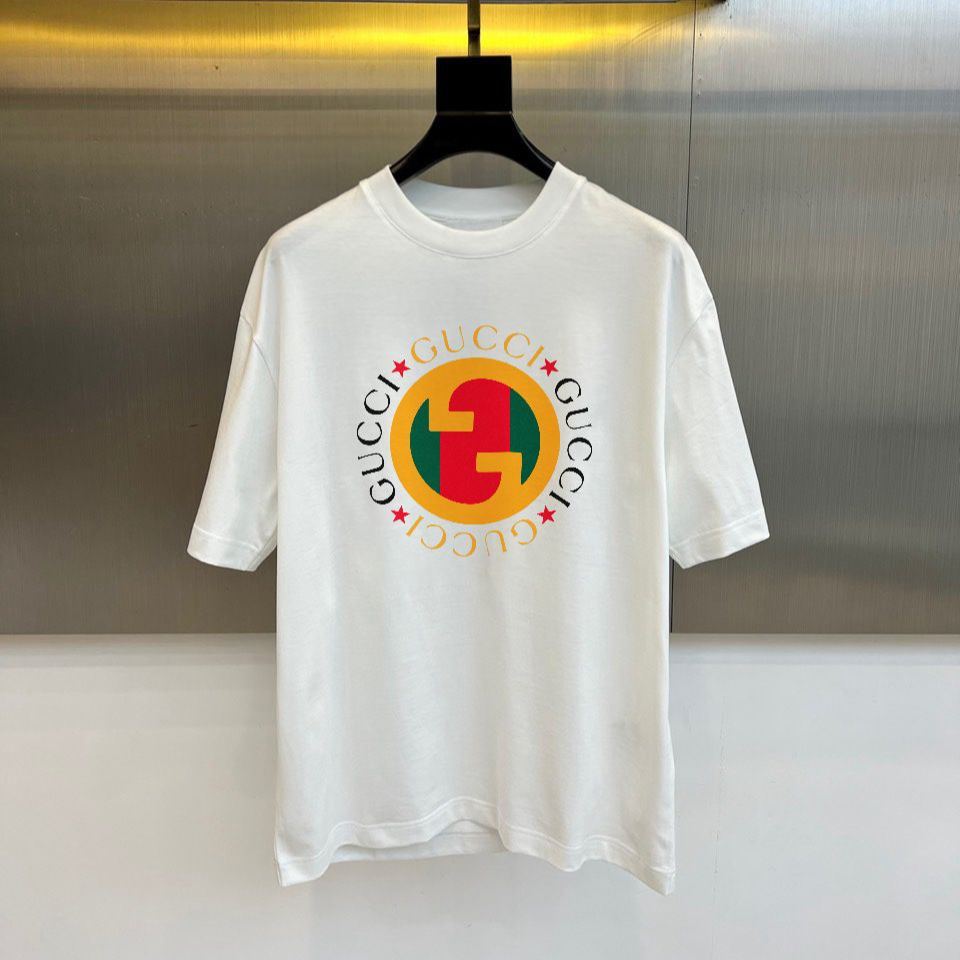 Crew neck short-sleeved T-shirt