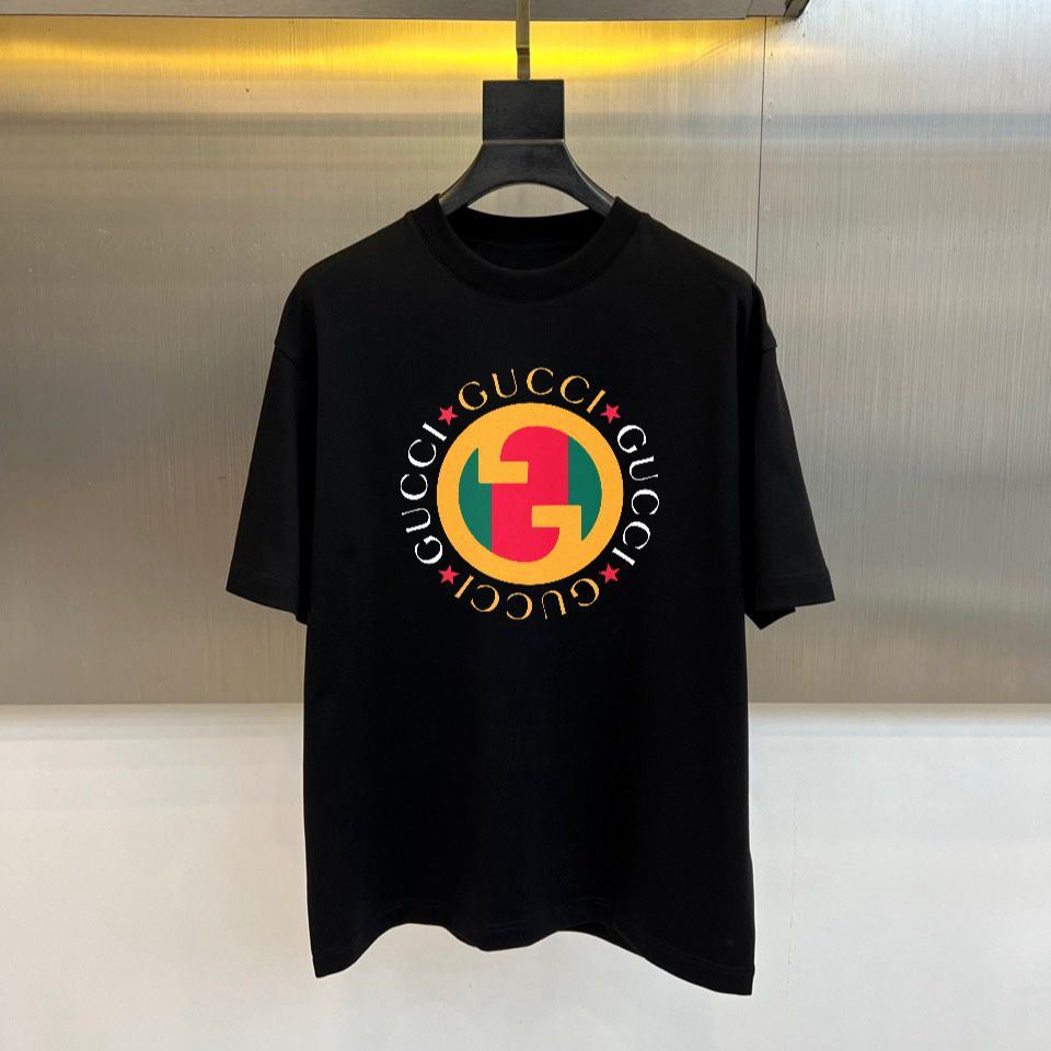 Crew neck short-sleeved T-shirt