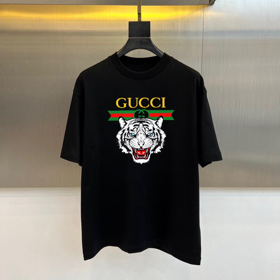 Crew neck short-sleeved T-shirt