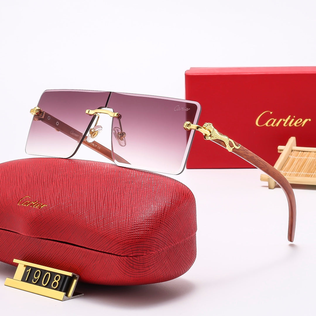 5 Colors Frameless Fashion Sunglasses—1908