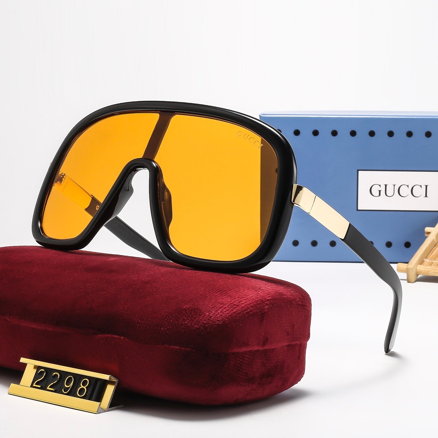 Big Frame Unique 7 Colors Fashion Sunglasses—2298