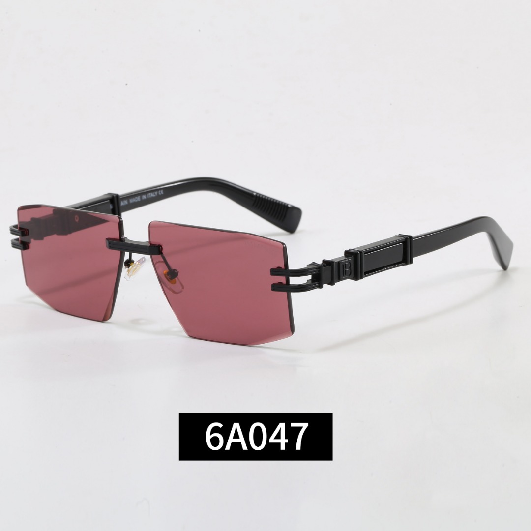 6-color square premium sunglasses 6A047