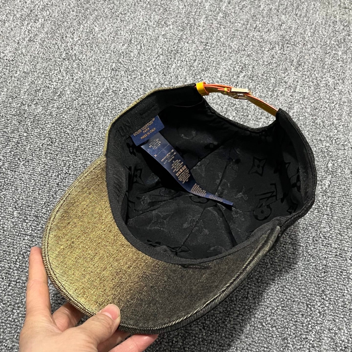 Solid color classic print baseball cap