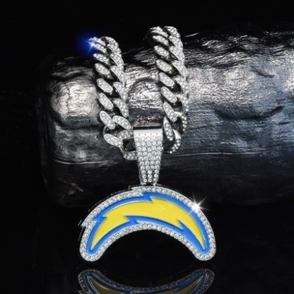 Rugby Cuban Chain Necklace 043