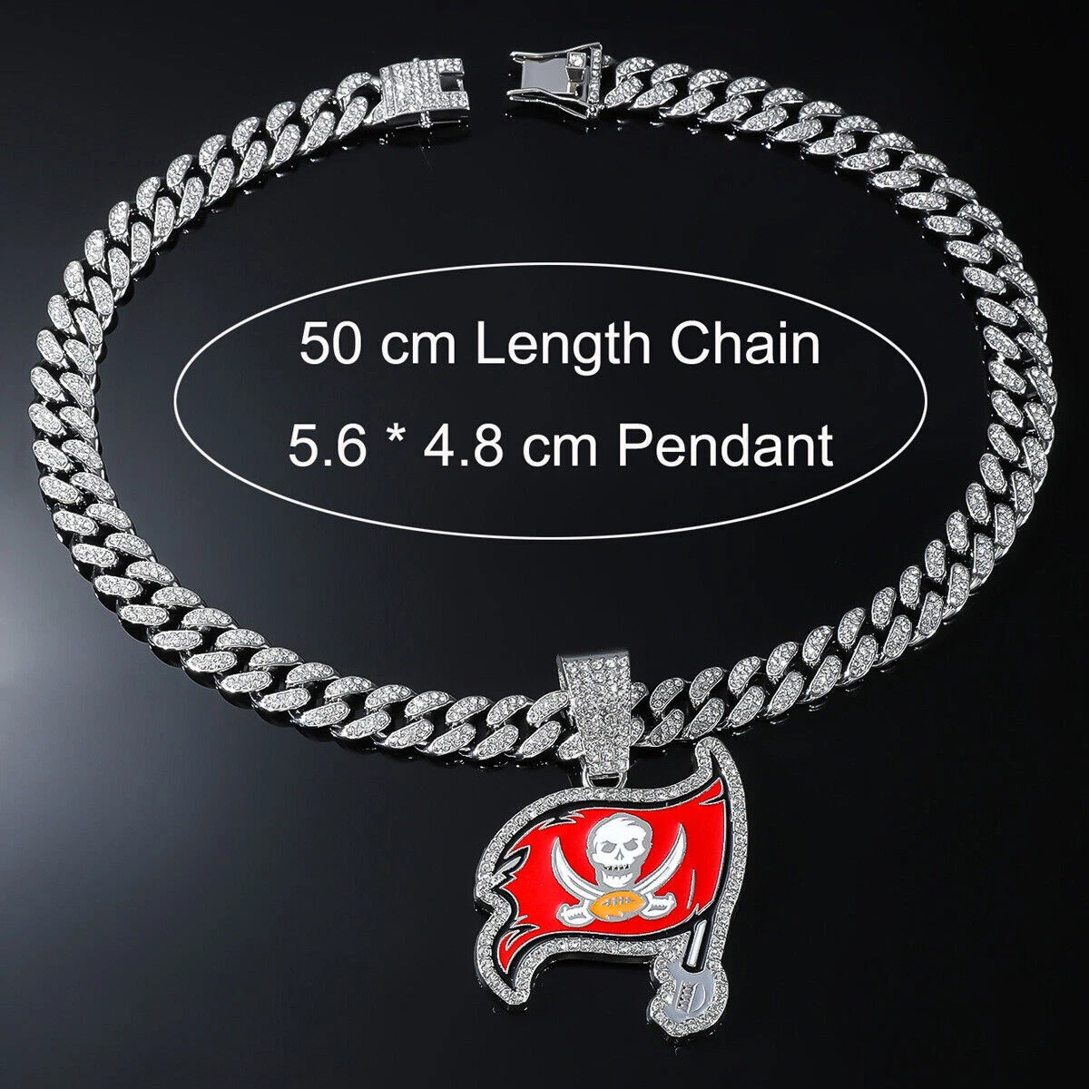 Rugby Cuban Chain Necklace 041