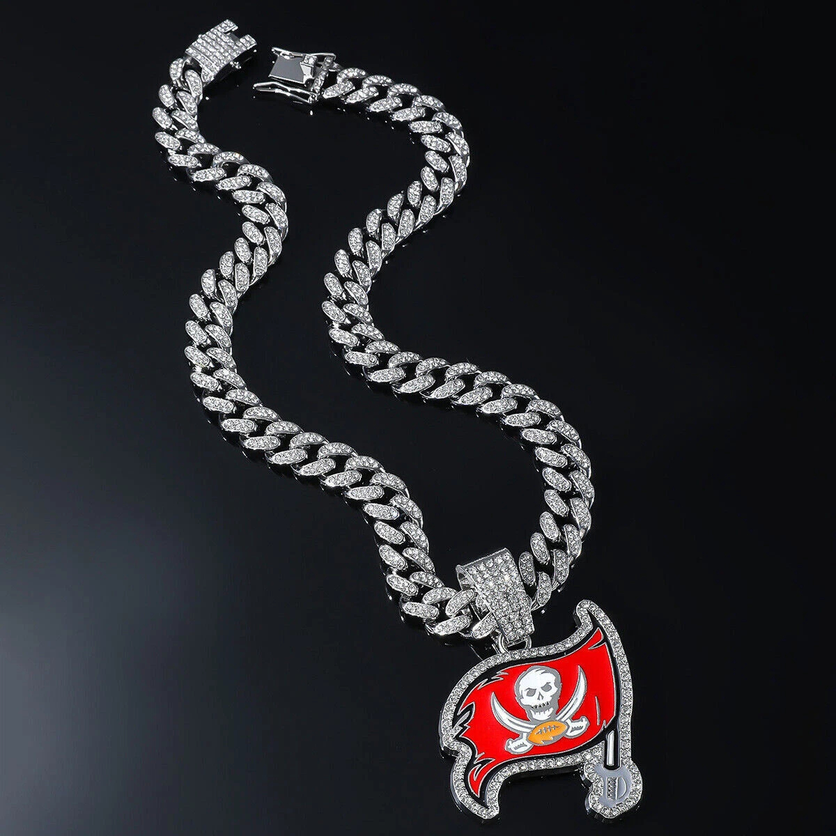 Rugby Cuban Chain Necklace 041