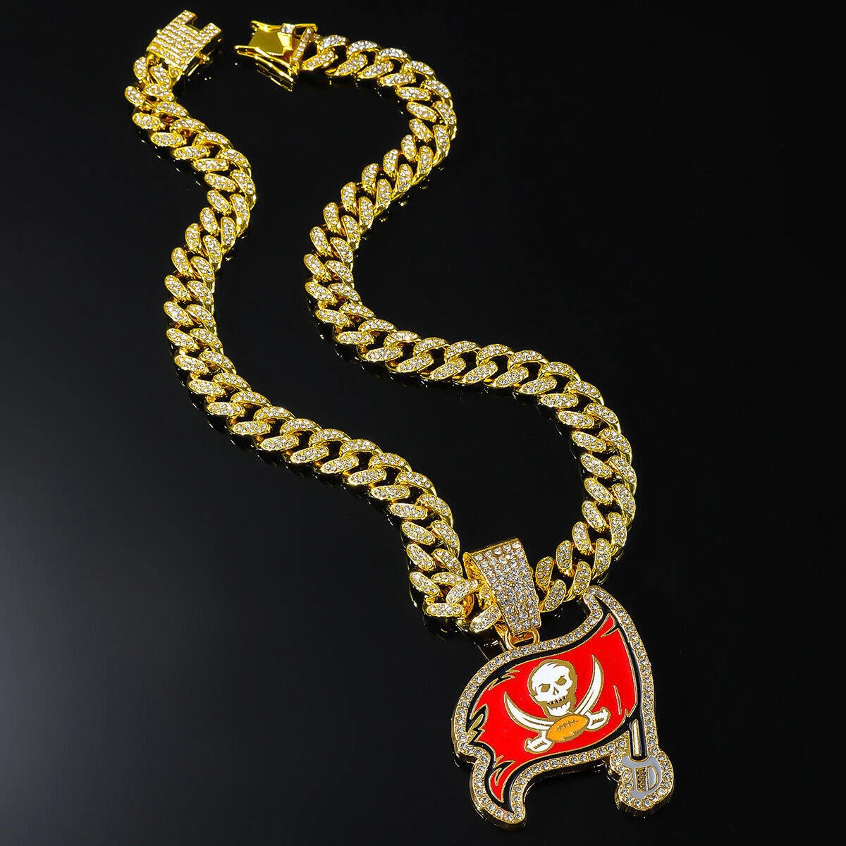 Rugby Cuban Chain Necklace 041