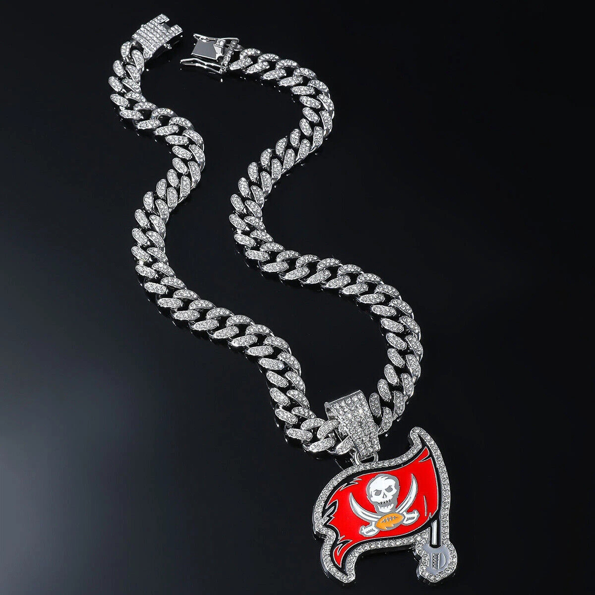 Rugby Cuban Chain Necklace 041
