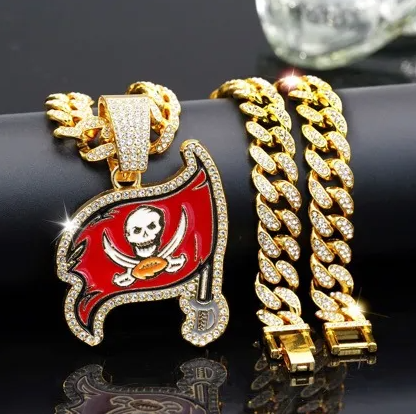 Rugby Cuban Chain Necklace 041