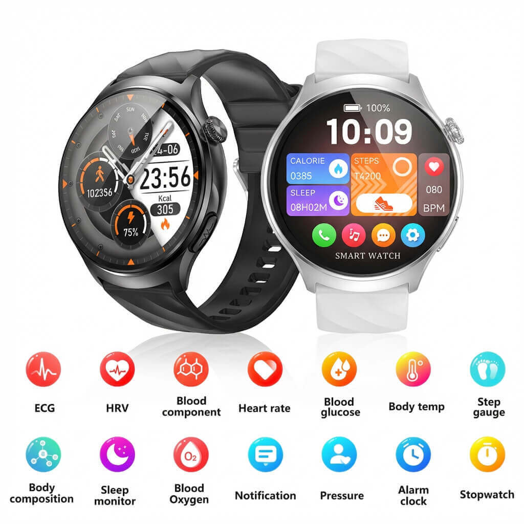 Aegis M6 Health Monitoring Smartwatch Powered by PPG Technology 