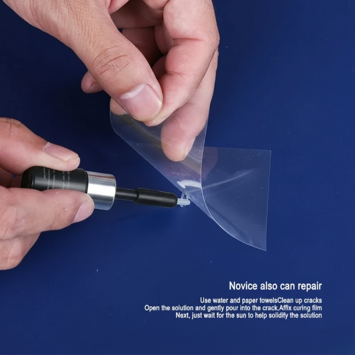 Glass Crack Nano Repair Fluid For Car Windshield – Quick, Easy, And Effective Solution To Repair Cracks