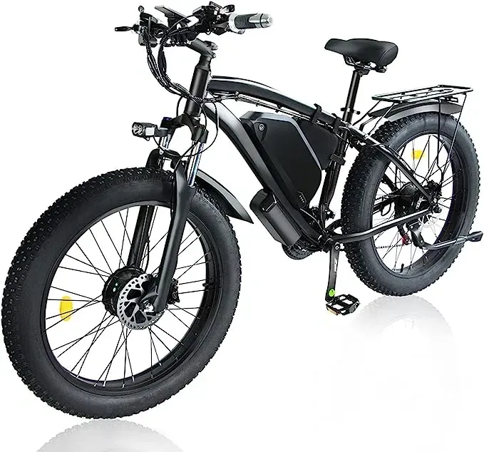poerious™ ✨Wide tire electric bike with 1000W 48V/17.5Ah removable bat