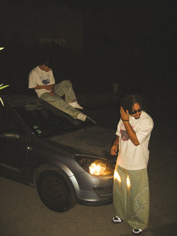 "SILHOUETTE" BAGGY JEANS