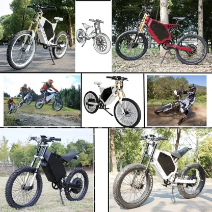  26 inch 72v 15000w electric dirt bike electric bicycle