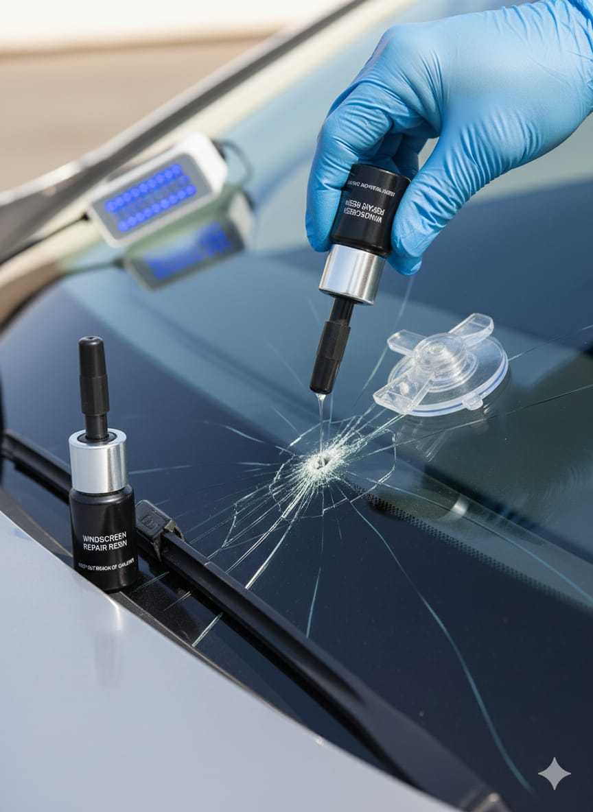 Glass Crack Nano Repair Fluid For Car Windshield – Quick, Easy, And Effective Solution To Repair Cracks