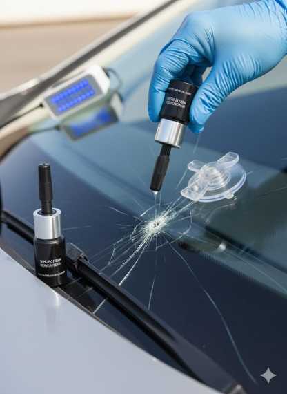 Glass Crack Nano Repair Fluid For Car Windshield – Quick, Easy, And Effective Solution To Repair Cracks