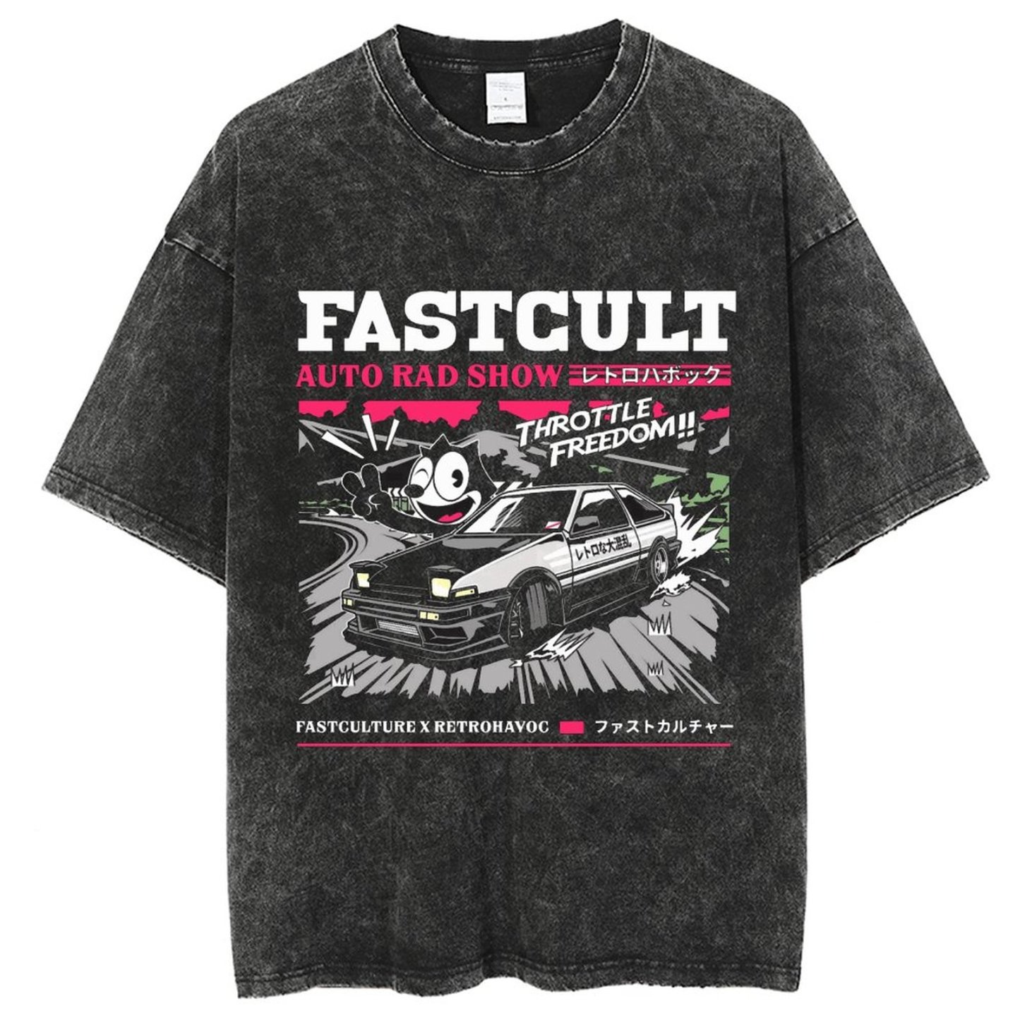 Unisex Vintage Solid Wash Denim T-Shirts 1005