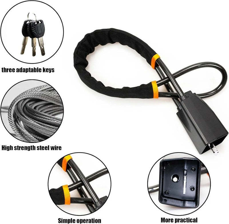 Car Seat Belt Steering Wheel Lock