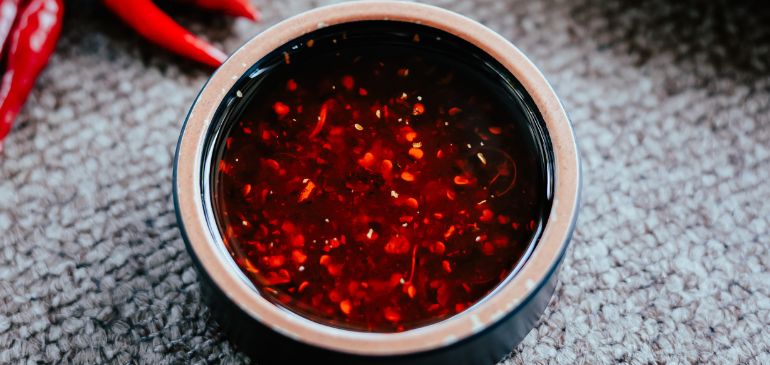 delicious chili crisp condiment