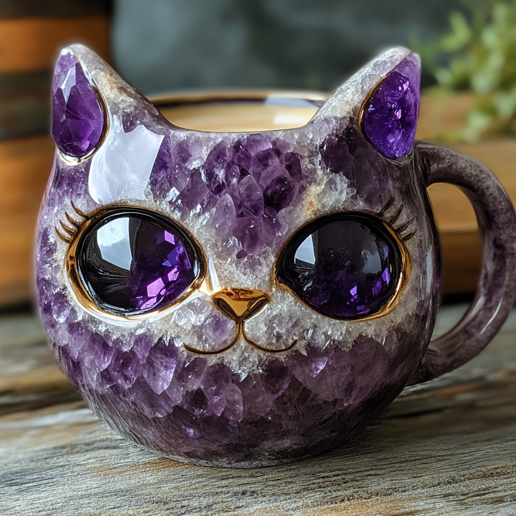 Geode Cat Mug