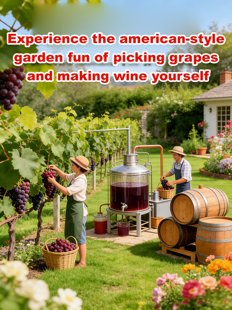 🍇Ready to bear fruit the same year! A disease-resistant European-American hybrid. Delicious and healthy, sweet and delicious.