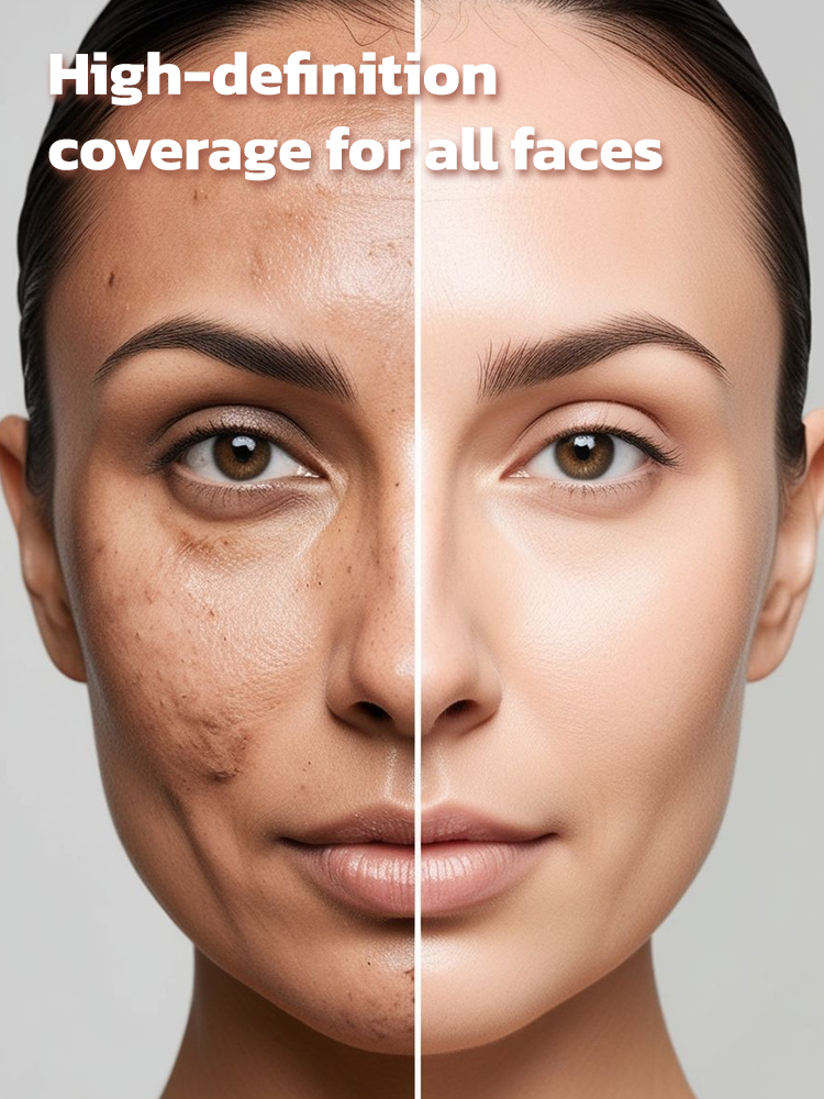 ❣️1-second concealer，Achieve a quick, radiant finish! Waterproof, sweatproof, smudge-proof.