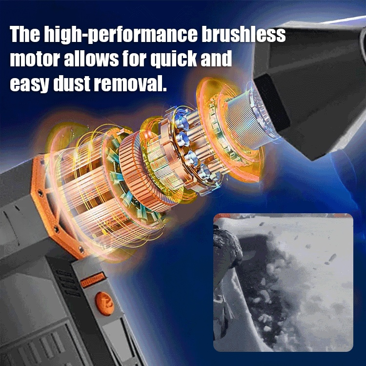 ❄️ Winter rescue for drivers: German turbine heated snow blower, 100% paint-friendly & powerful! Fast, portable, and with a long-lasting battery – Get yours now!