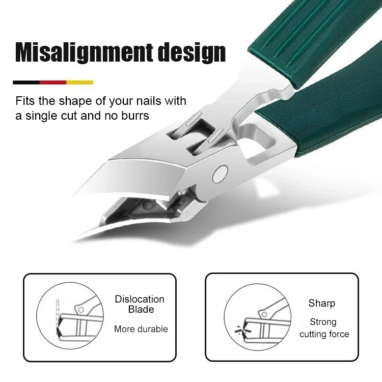 ❣️Paronychia bevel nail clipper set, A thoughtful family gift: address those unspoken pains for loved ones! A permanent solution for recurring inflammation: pro nail care in your home kit.