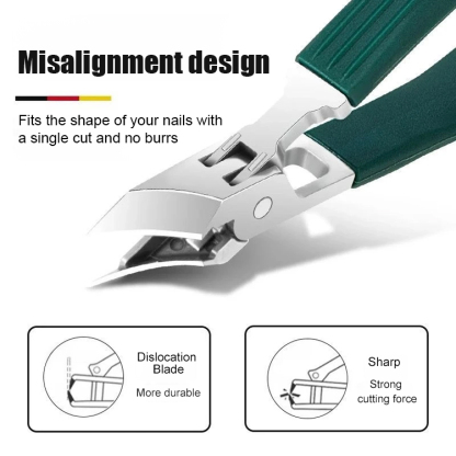 ❣️Paronychia bevel nail clipper set, A thoughtful family gift: address those unspoken pains for loved ones! A permanent solution for recurring inflammation: pro nail care in your home kit.