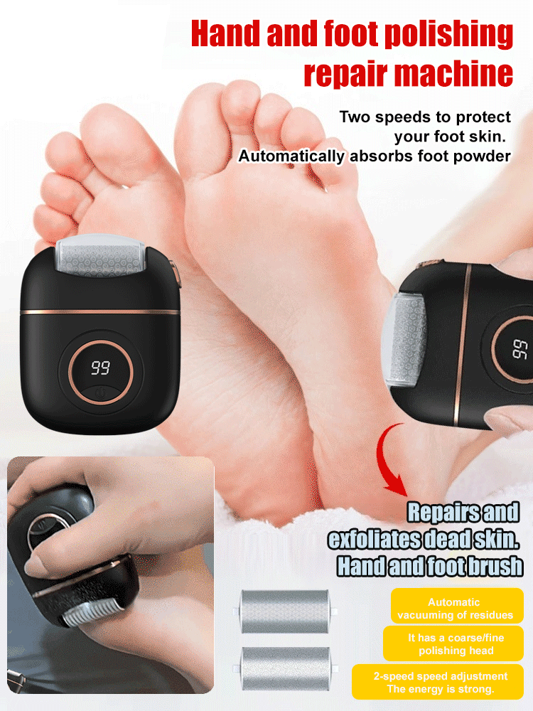 Latest research and development from German research institutes！Remove 10-year-old calluses in 10 seconds without damaging your skin!