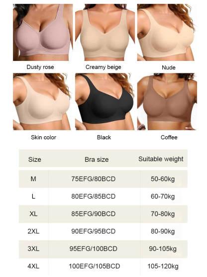 ❤️Large Breasts Make You Look Smaller and More Comfortable with Lifting Bra，Achieve a slimmer, firmer figure!