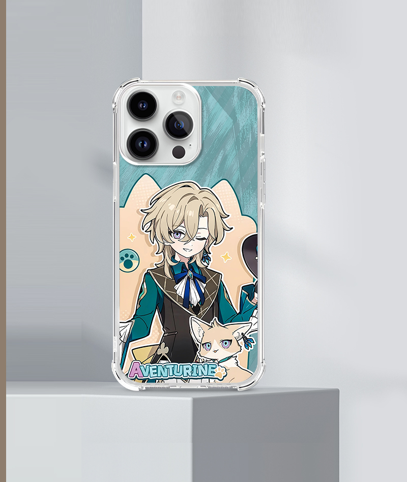 Honkai: Star Rail Aventurine & Sparkle Phone Case