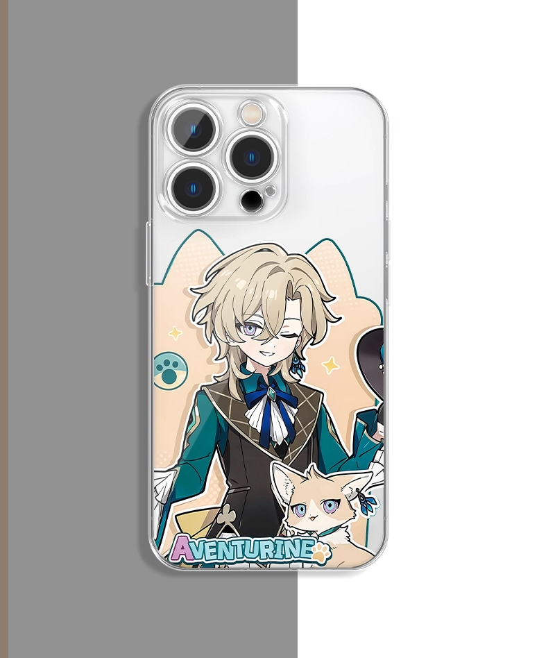 Honkai: Star Rail  Aventurine & Sparkle Phone Case