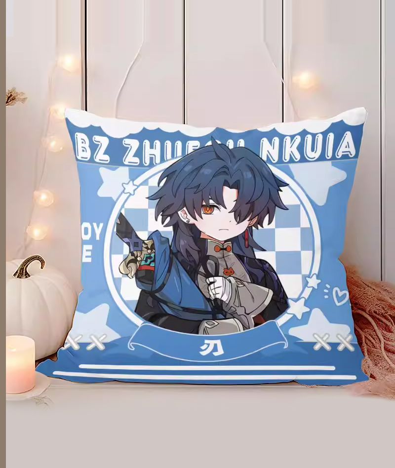 [Copy]Honkai: Star Rail kAFKA & Blade Throw Pillow