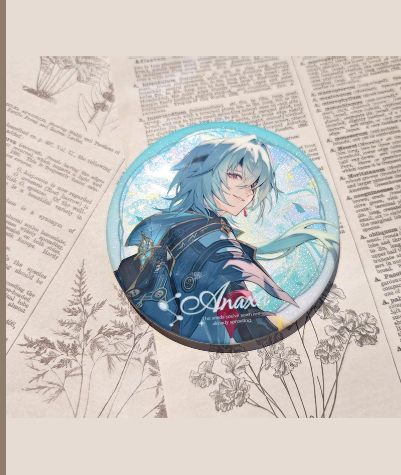 116-[Copy]Honkai: Star Rail Handcrafted Pixel Fuse Bead Keychain & Charm