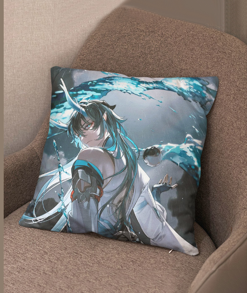 Honkai: Star Rail Dan Heng Imbibitor Lunae Throw Pillows