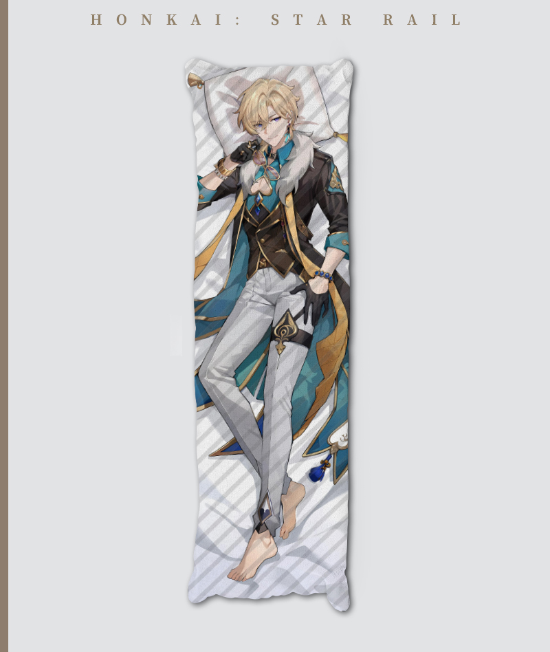 Honkai: Star Rail Aventurine Dakimakura Hugging Body Pillow