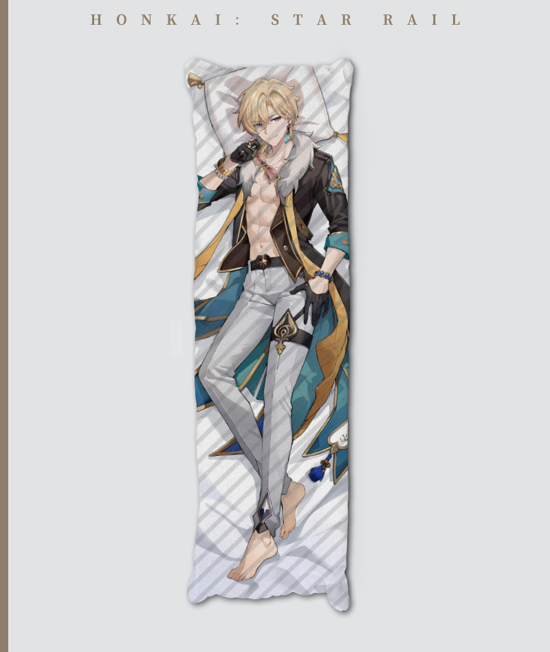 Honkai: Star Rail Aventurine Dakimakura Hugging Body Pillow