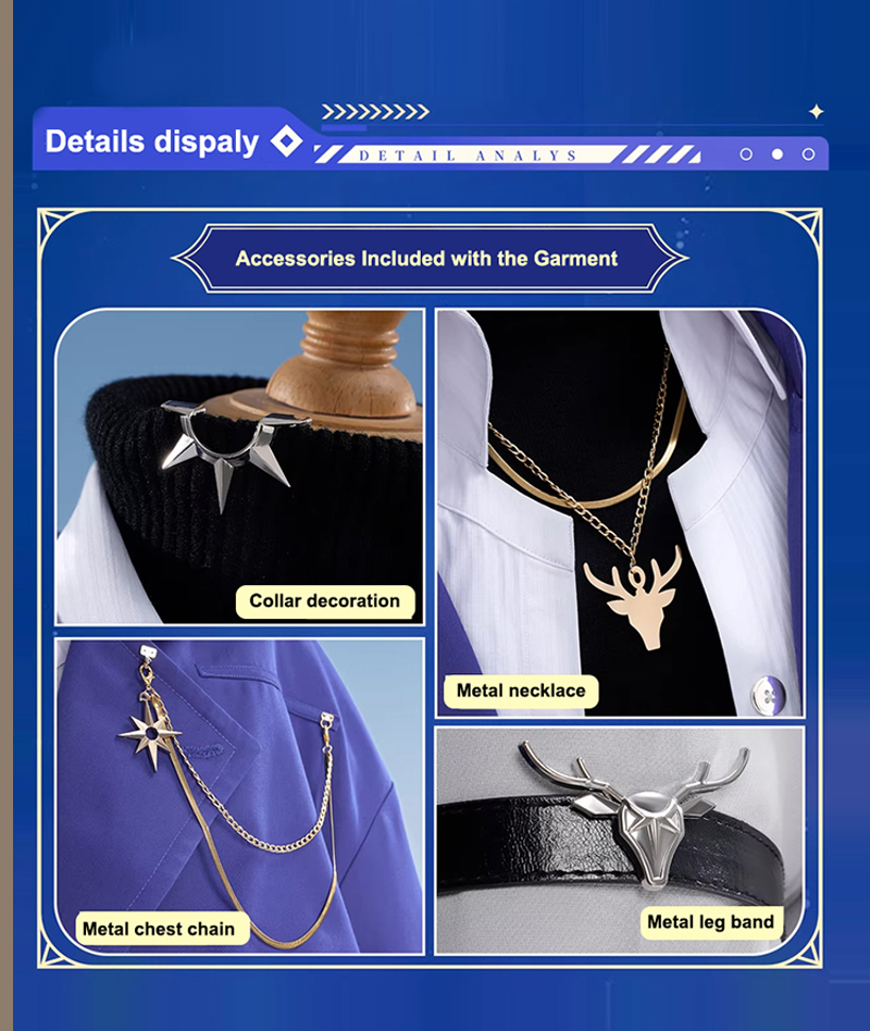 Honkai: Star Rail x Luckin Coffee Phainon Cosplay Costume