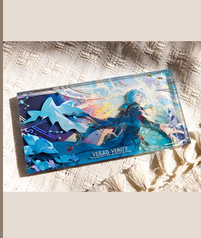 116-[Copy]Honkai: Star Rail Handcrafted Pixel Fuse Bead Keychain & Charm