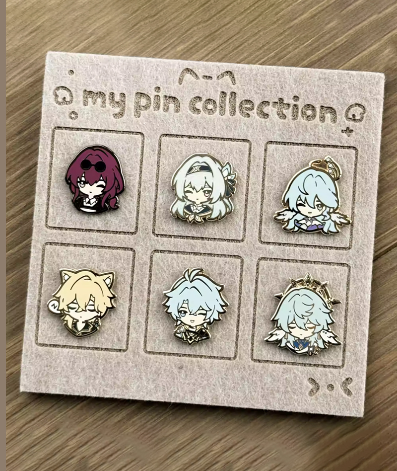 104-[Copy]Honkai: Star Rail Phainon Mydei Holo Badge & Shikishi