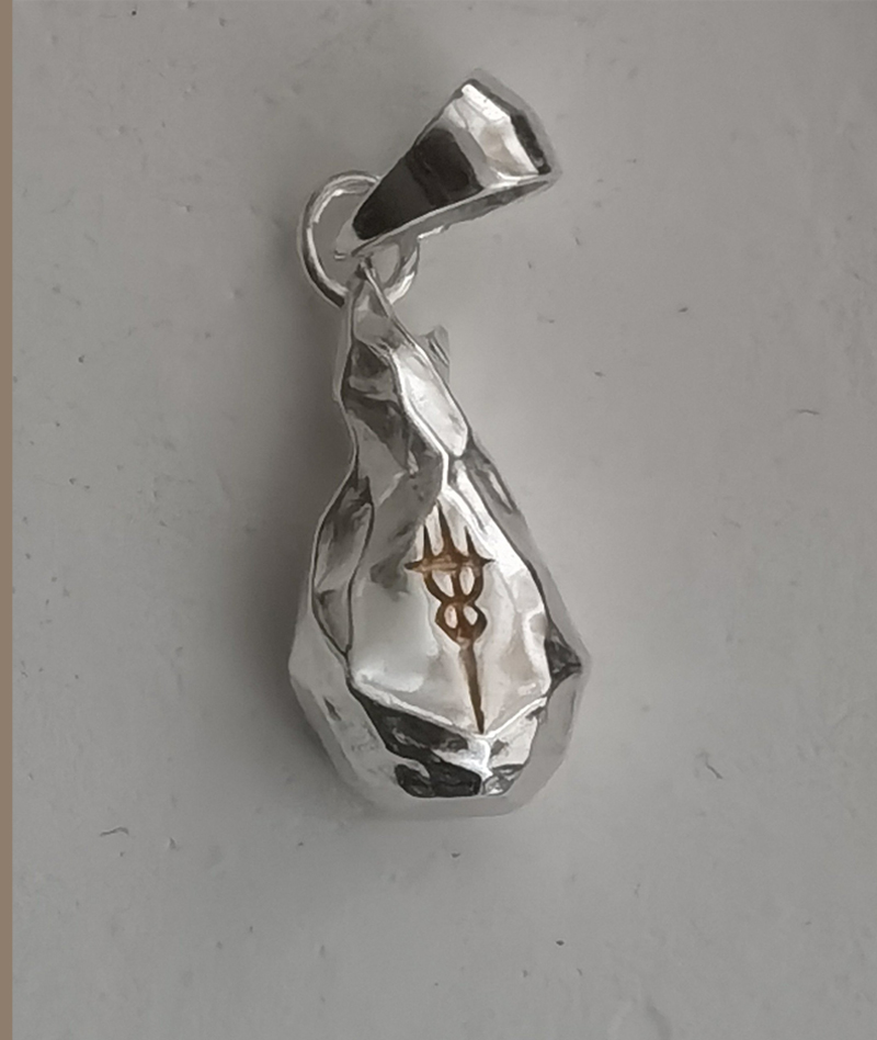 Honkai: Star Rail Titan Spark Solid Silver Necklace