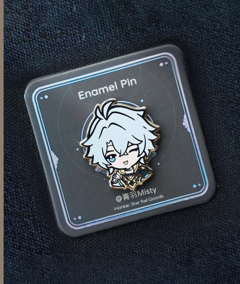 104-[Copy]Honkai: Star Rail Phainon Mydei Holo Badge & Shikishi