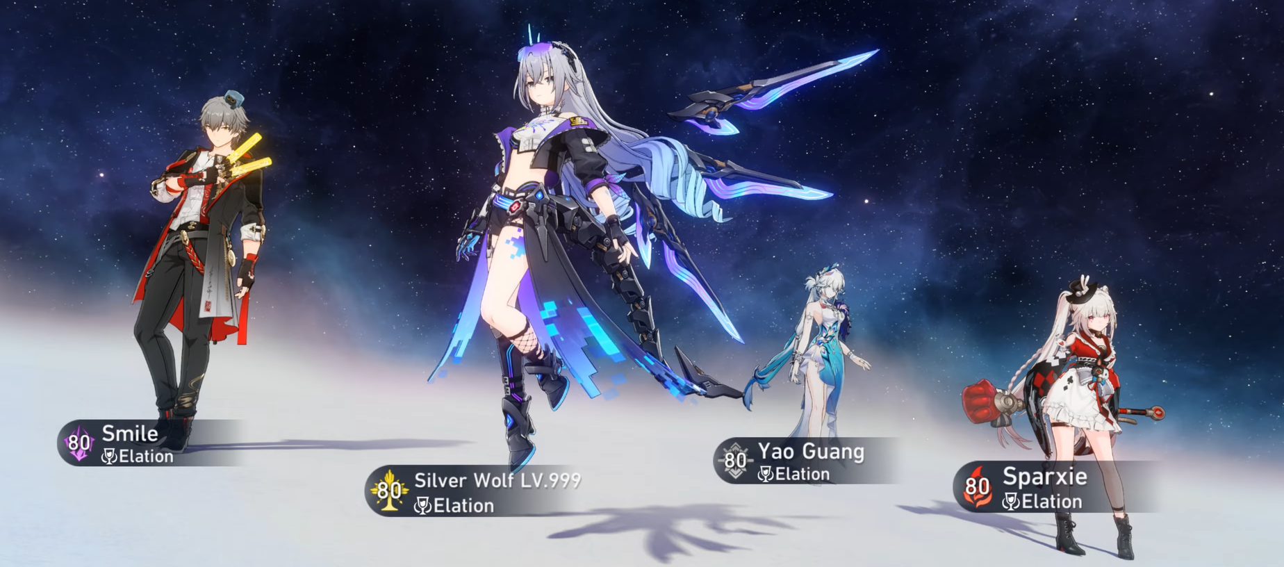 Honkai Star Rail Elation Team