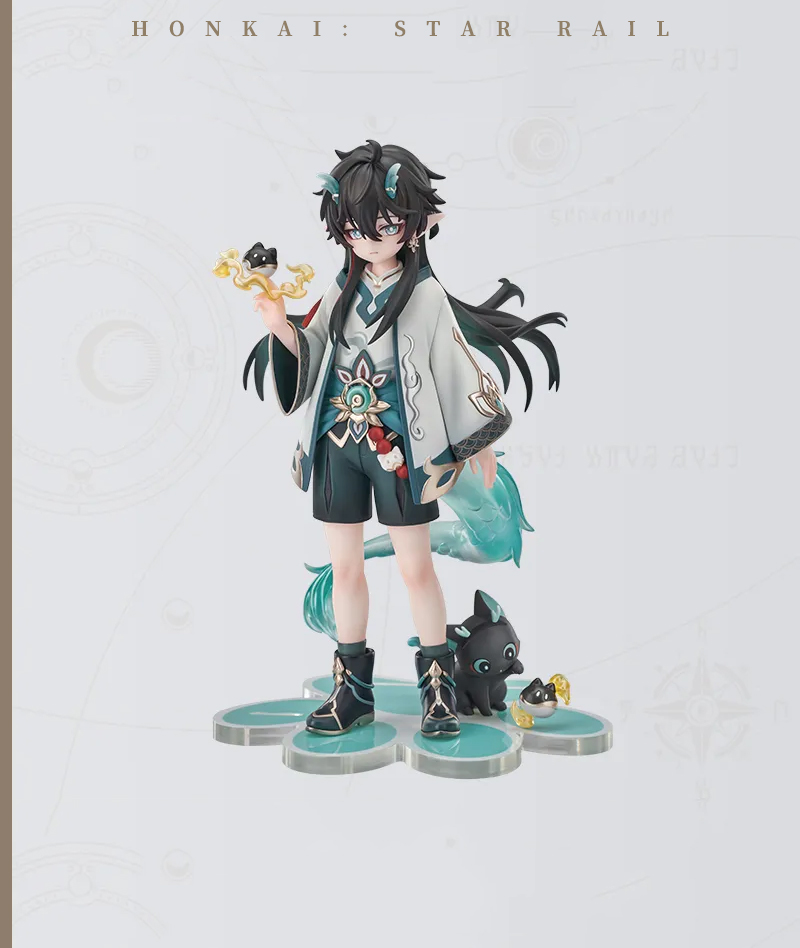 [Official Merch] HSR Chibi Cat Series Dan Heng • Imbibitor Lunae Figure