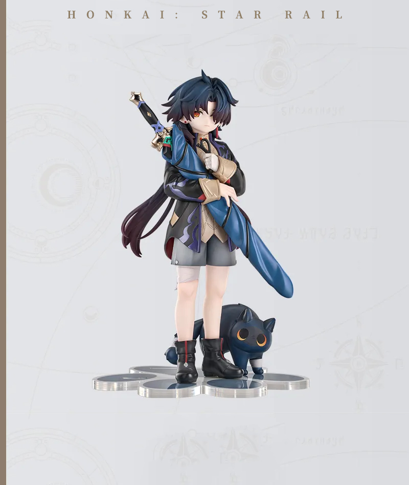 [Official Merch] Honkai: Star Rail Chibi Cat Series Blade Scale Figure