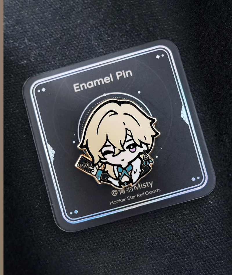 104-[Copy]Honkai: Star Rail Phainon Mydei Holo Badge & Shikishi