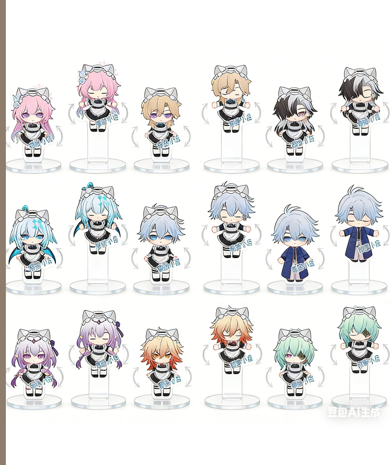 Honkai: Star Rail Movable Acrylic Stand & Photo Prop Stick