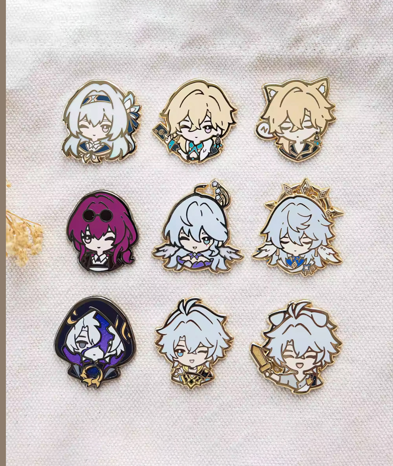 104-[Copy]Honkai: Star Rail Phainon Mydei Holo Badge & Shikishi