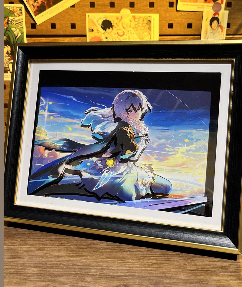 Honkai: Star Rail 3D Hollow-Out Desk Art Decor